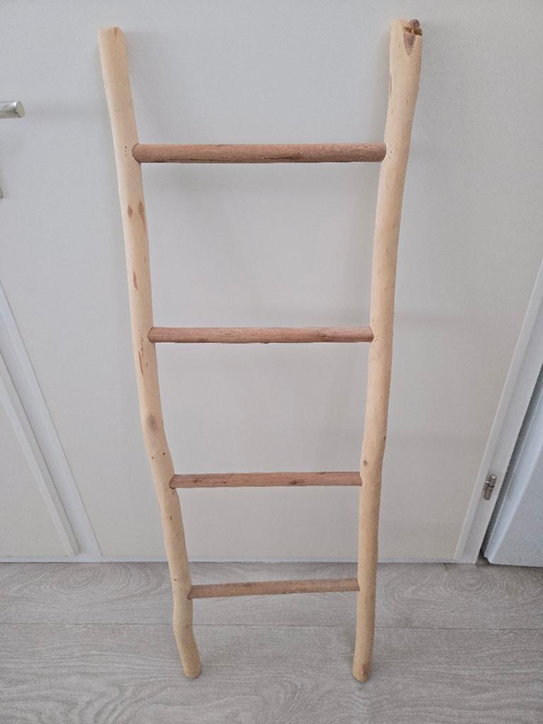 Leuke decoratie ladder, Huis en Inrichting, Woonaccessoires | Overige, Ophalen, Zo goed als nieuw, Hout