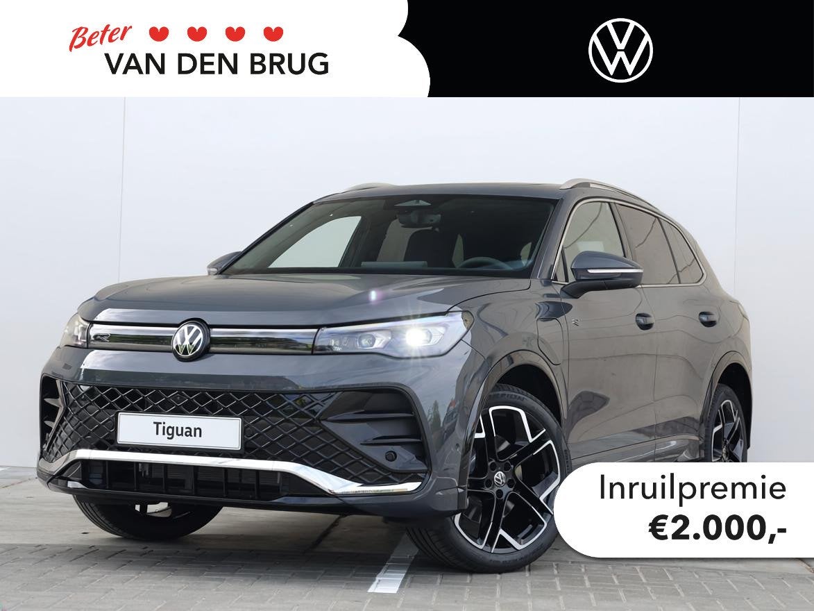 Volkswagen Tiguan R-Line Edition 1.5 eHybrid 272 PK | Naviga, Auto's, Volkswagen, Stof, 1498 cc, 4 cilinders, 2000 kg