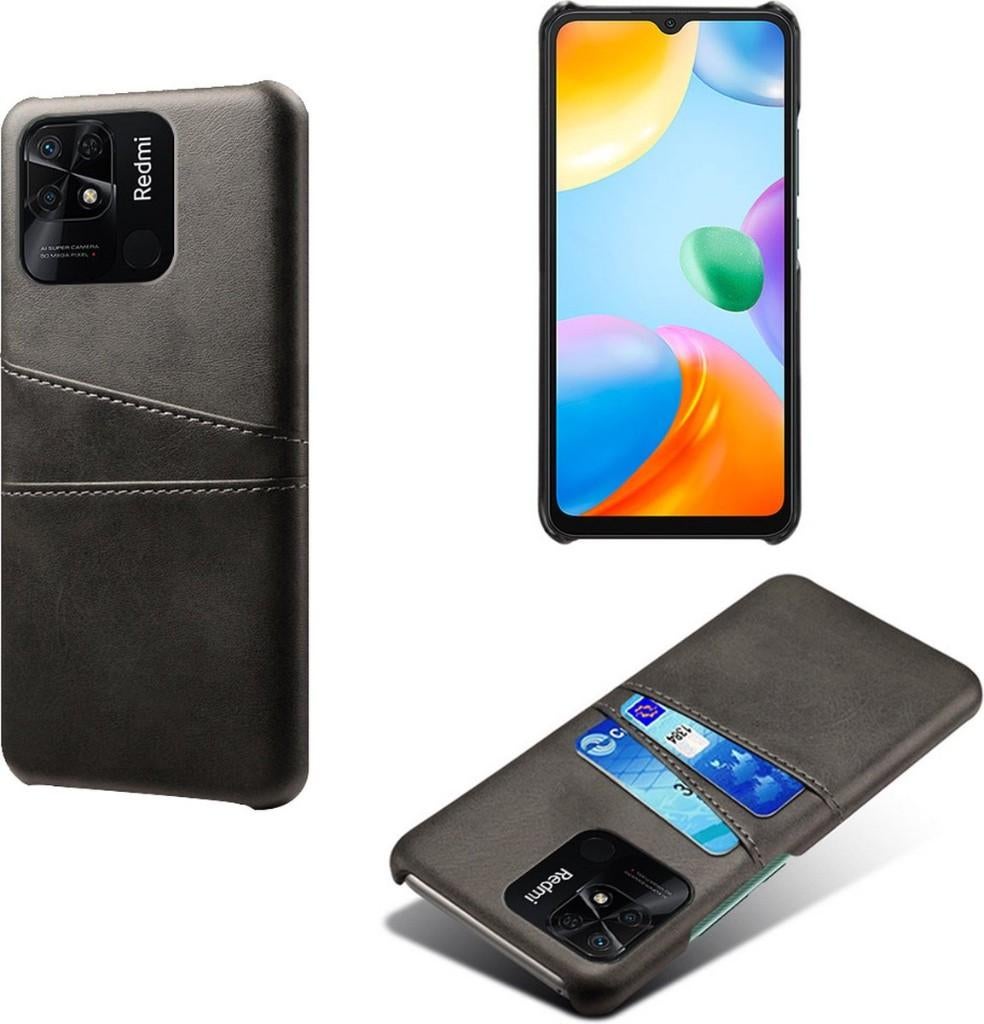 Backcover + Screenprotector voor Xiaomi Redmi 10C 4G _ Zwart, Verzenden, Nieuw, Hoesje of Tasje