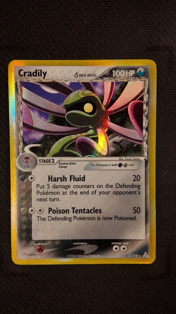Cradily δ 3 2 Holon Phantoms | Pokemon kaart, Ophalen, Zo goed als nieuw, Losse kaart, Foil