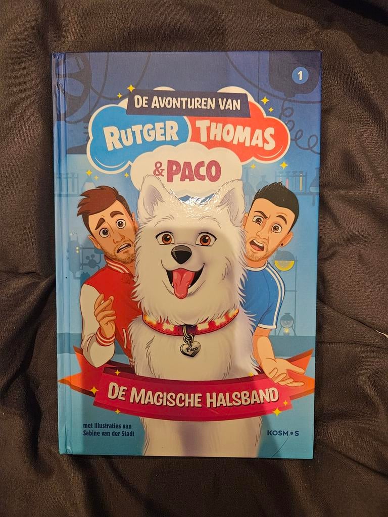 De Avonturen van Rutger, Thomas en Paco De Magische Halsband, Ophalen, Zo goed als nieuw, Rutger Vink, Thomas van Grinsven, Fictie algemeen