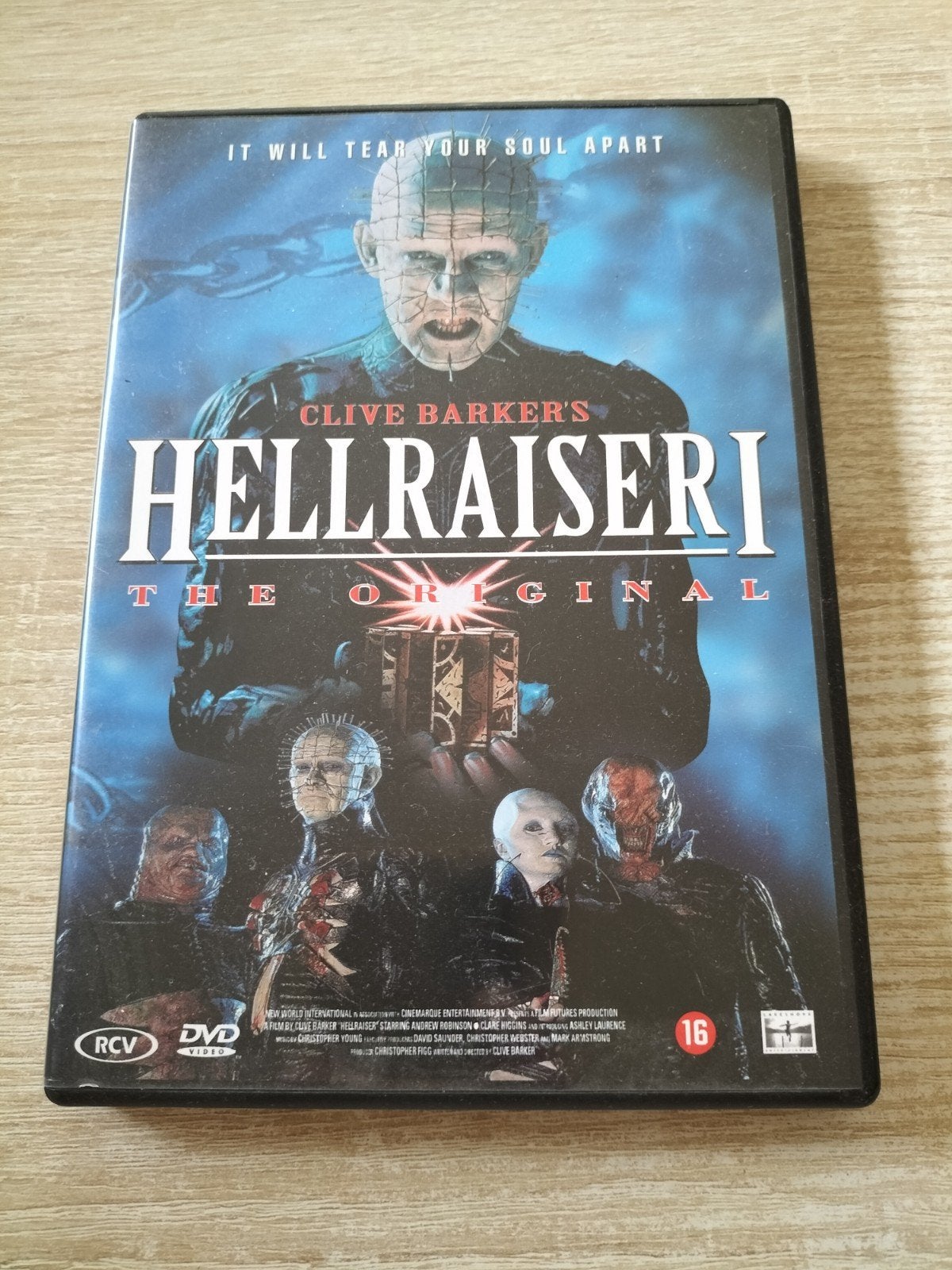 Hellraiser 1, Cd's en Dvd's, Dvd's | Horror, Ophalen of Verzenden