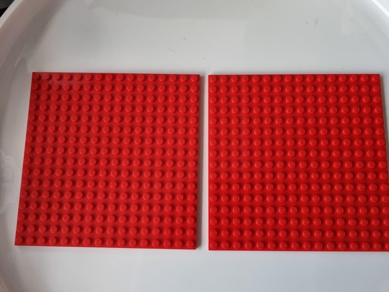 2 nieuwe lego platen 16x16 bright rood, Kinderen en Baby's, Speelgoed | Duplo en Lego, Ophalen, Overige thema's, Lego, Nieuw