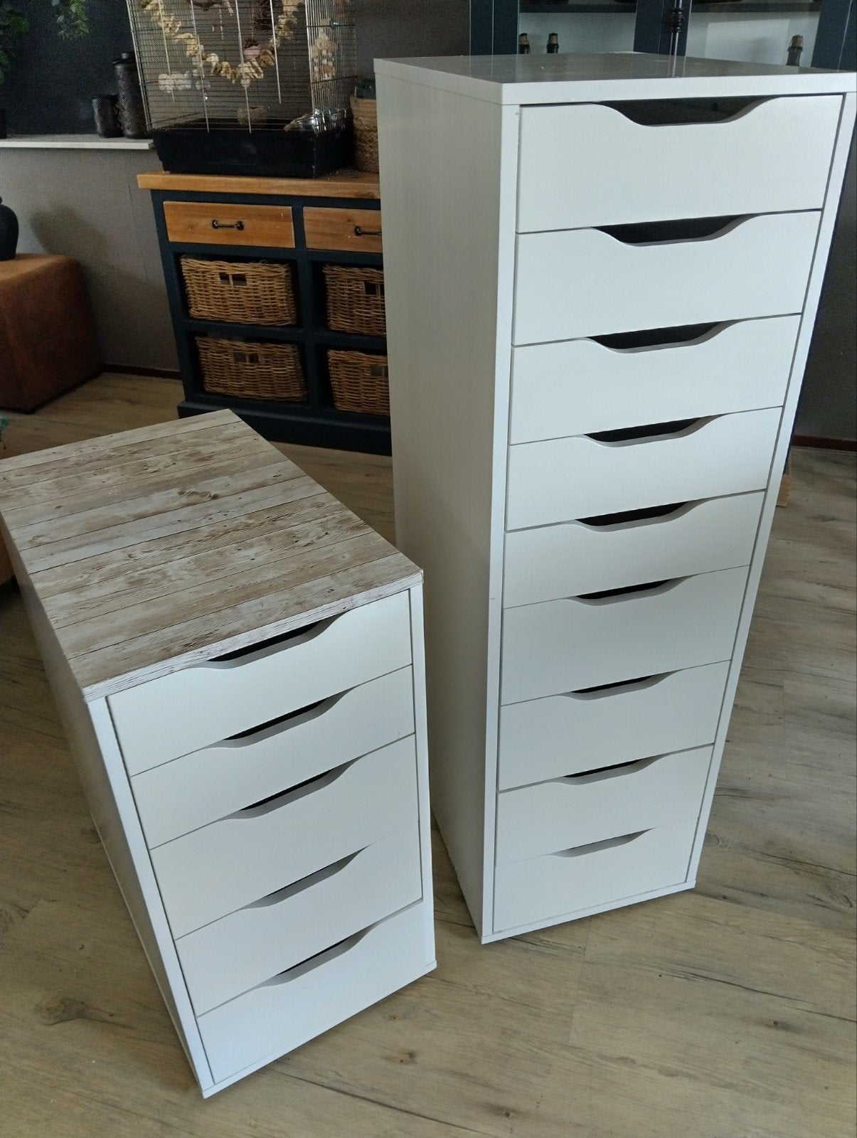 Ikea Alex ladekasten 5 & 9 laden, Ophalen, 5 laden of meer, 100 tot 150 cm, 50 tot 100 cm