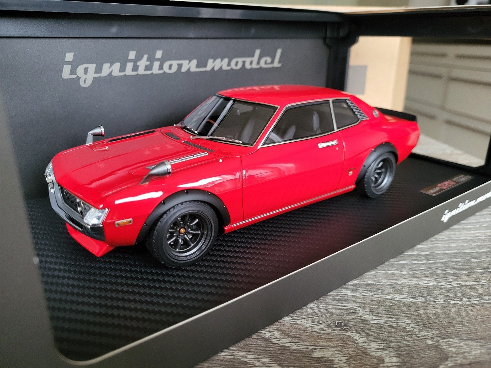 Toyota Celica ignition model schaal 1:18, Ophalen of Verzenden, Zo goed als nieuw, Overige merken
