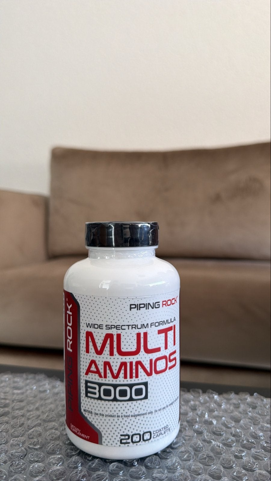 Piping Rock Multi Aminos 3000 200 Tabletten Nieuw, Ophalen of Verzenden, Nieuw, Poeder of Drank