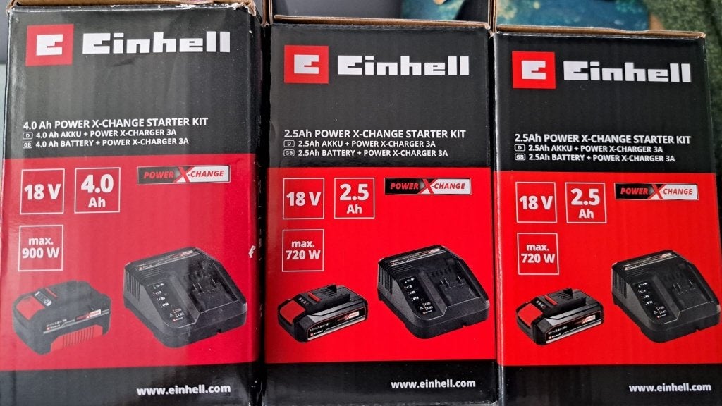 Einhell acculaders, Ophalen, Nieuw