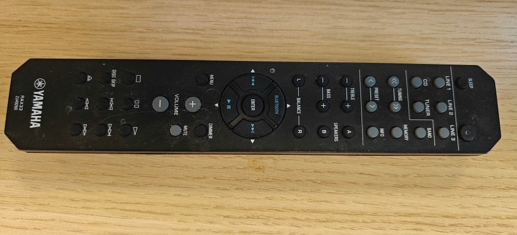 YAMAHA DAB+ RECEIVER R-S202D, Gebruikt, Verzenden, Yamaha, 60 tot 120 watt