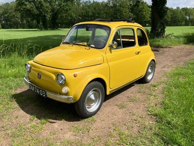 mosterdgele fiat 500 ottobulloni 1967, Particulier, Te koop, Fiat, Benzine
