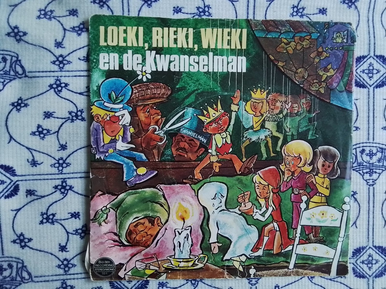 Loeki, Rieki, Wieki           En de kwanselman  (biotex), Ophalen of Verzenden, Zo goed als nieuw, 7 inch, Kinderen en Jeugd