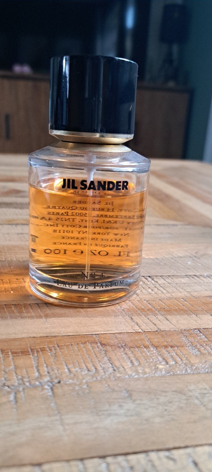 Jil Sander No. 4 Eau de Parfum 100ml (80% vol), Ophalen of Verzenden, Gebruikt