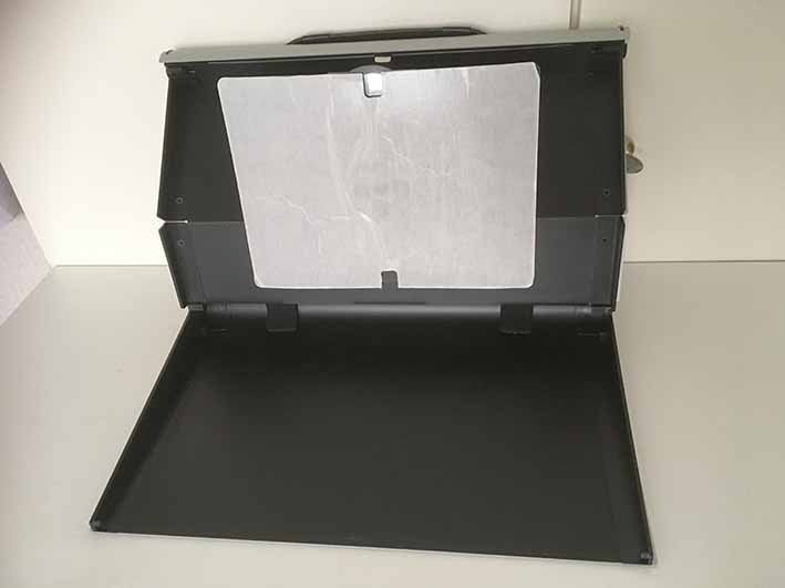 Bakker Elkhuizen TabletRiser koffermodel, 10 inch, Bakker Elkhuizen, Nieuw, Bescherming voor- en achterkant