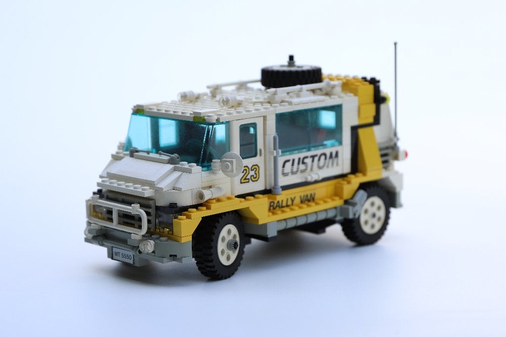 LEGO Model Team 5550 Custom Rally Van (1991) – Rally Champ, Gebruikt, Overige thema's, Lego, Compleet