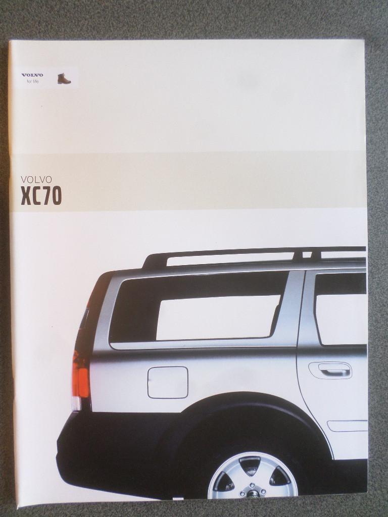 Volvo XC70 2003 Brochure, Ophalen of Verzenden, Zo goed als nieuw, Volvo
