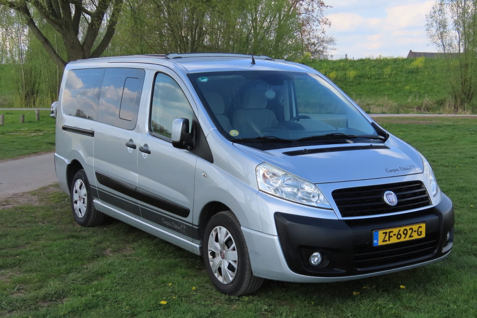 Fiat Scudo 2.0 JTD 2009 dual-use personen/camper, Auto's, 8 stoelen, 2000 kg, Particulier, 1977 kg