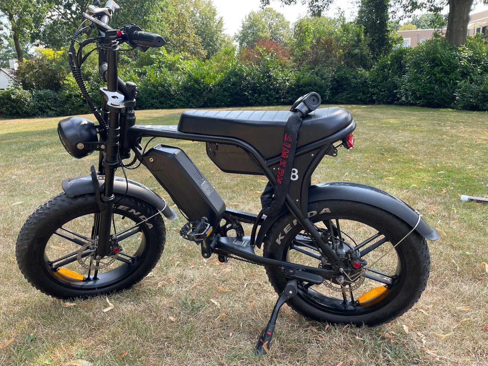 Mooie fatbike V8 met slot en oplader, slechts 1182km!, Ophalen, Zo goed als nieuw, Overige merken