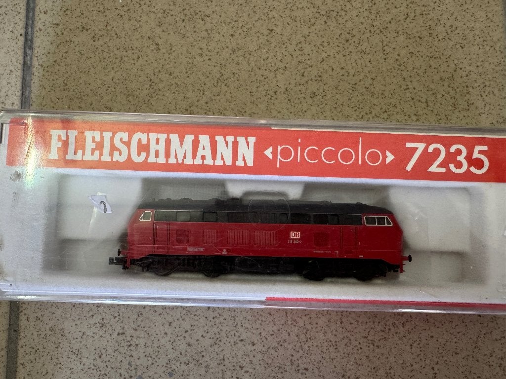 Fleischmann 7235 DB locomotief – N-spoor, Gebruikt, Fleischmann, Ophalen of Verzenden, Analoog