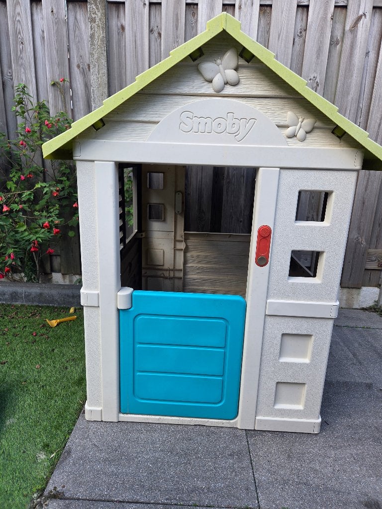 Smoby speelhuisje, Ophalen, Gebruikt, Kunststof