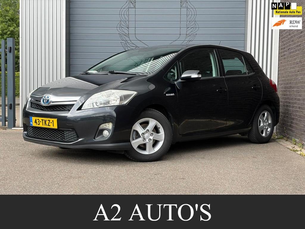 Toyota Auris 1.8 Full Hybrid Aspiration Automaat|Ecc|Cruise, Auto's, Euro 5, Stof, Gebruikt, 4 cilinders
