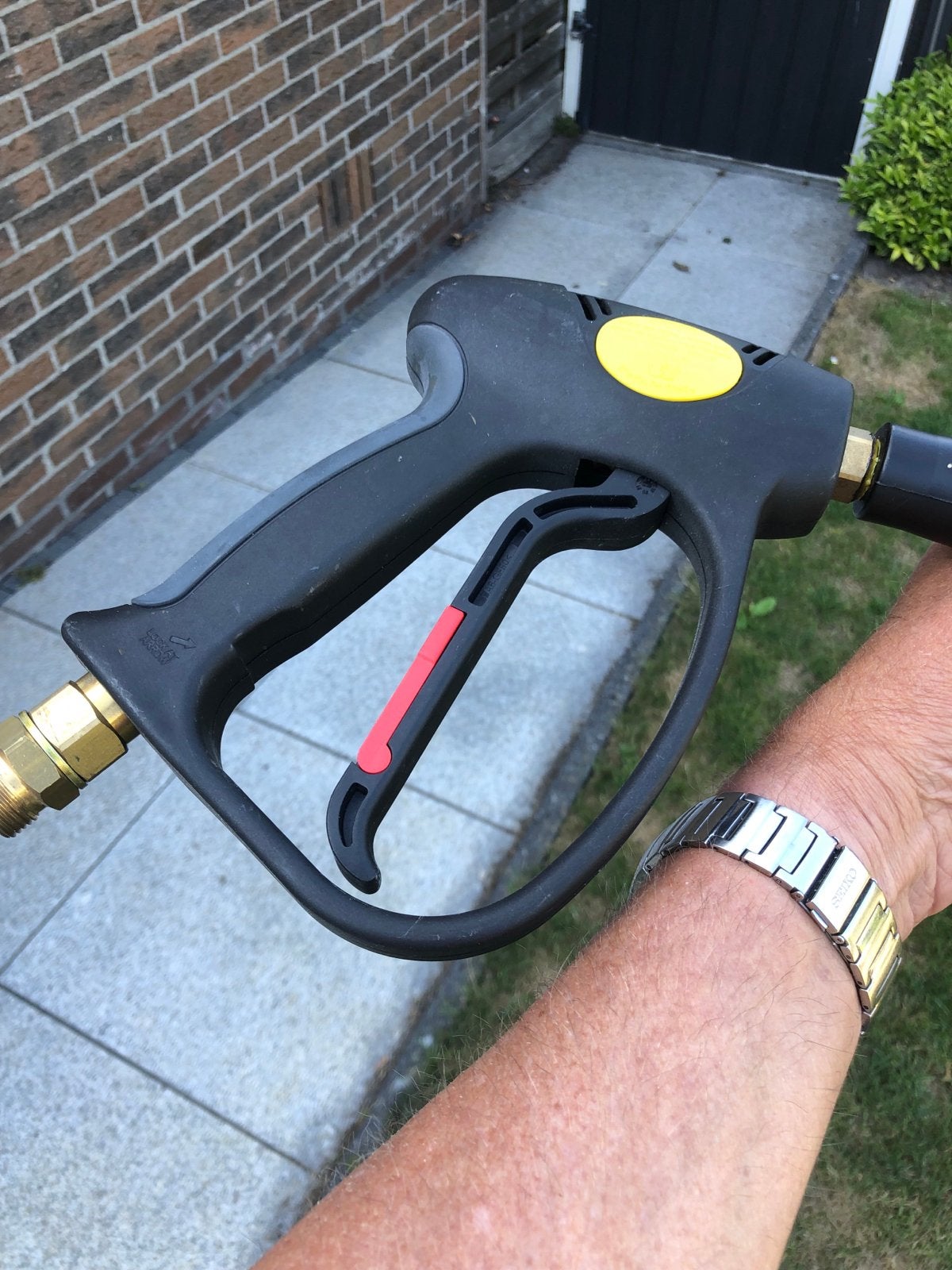 Hogedrukspuitpistool met slang - Nieuw, Tuin en Terras, Hogedrukreinigers, Ophalen, Nieuw, Elektrisch