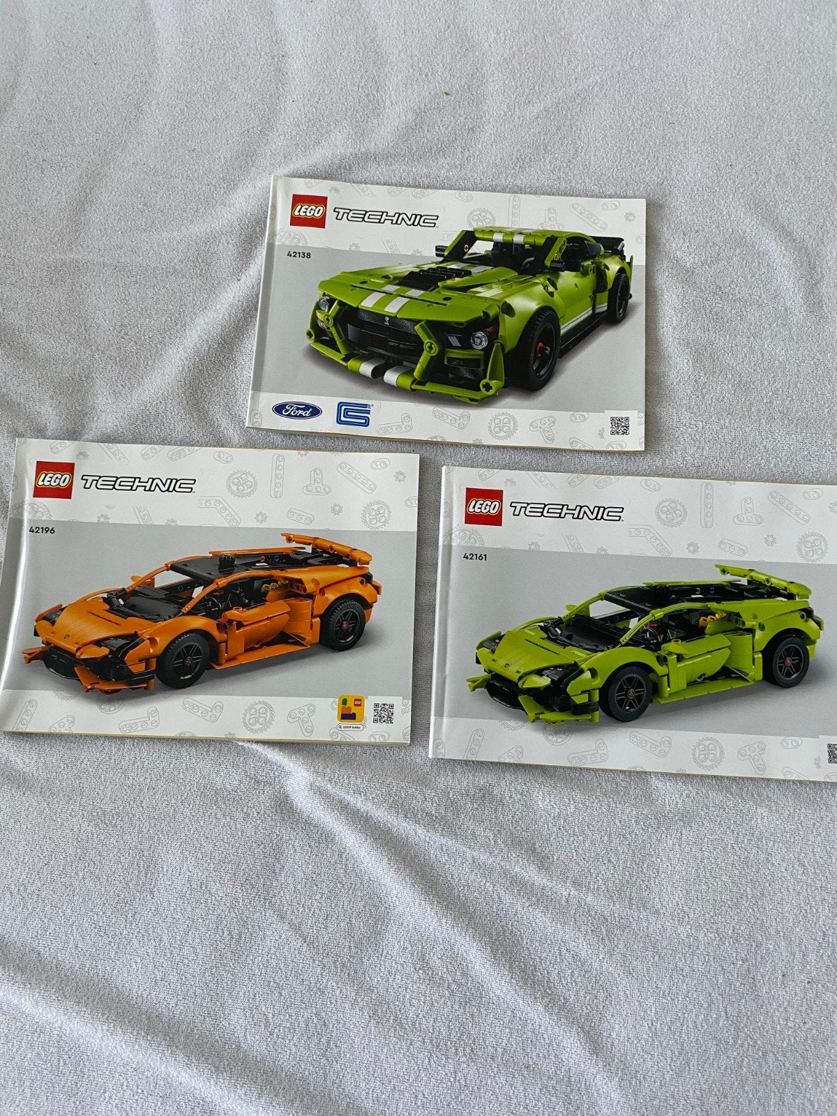 lego technic auto met licht, Ophalen, Lego, Nieuw, Compleet