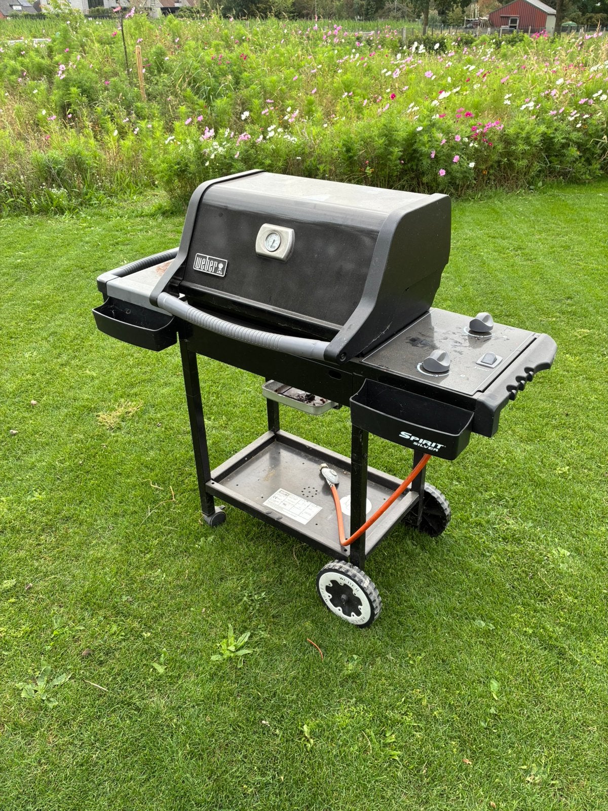 Weber gas bbq barbeque, Tuin en Terras, Ophalen