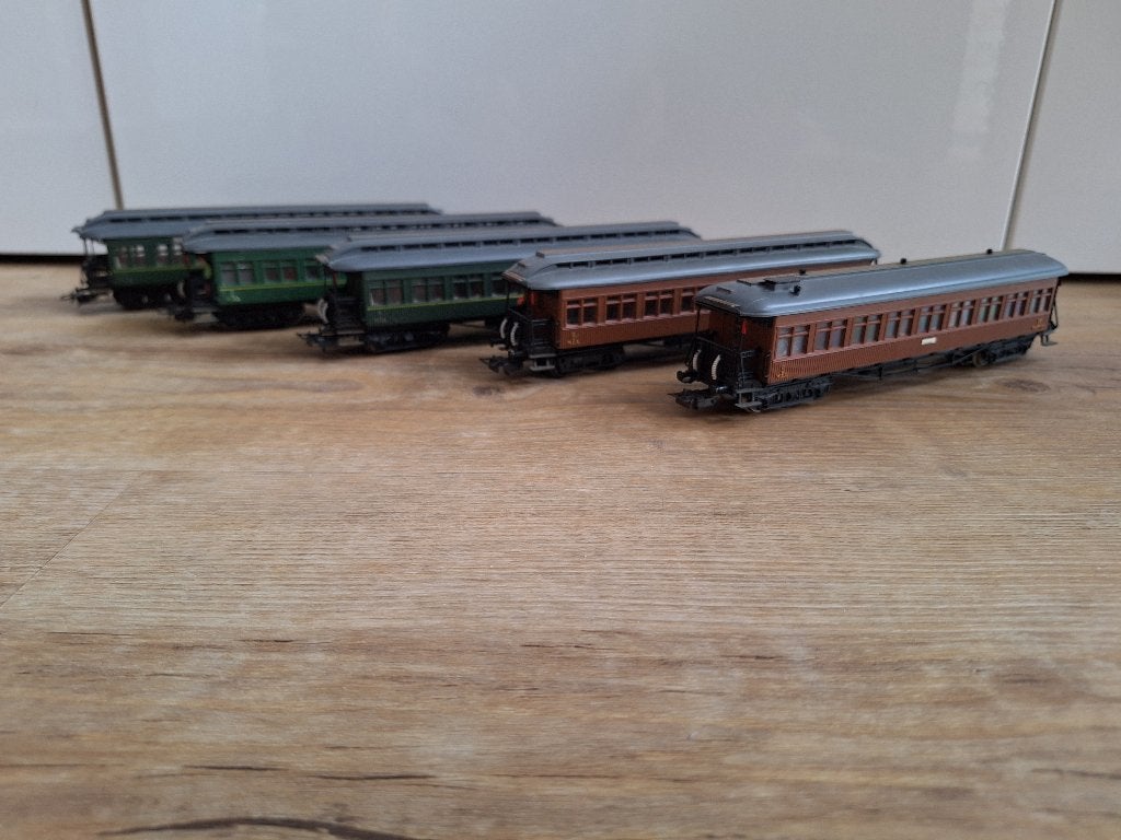 Set Electrotren personenwagons, Overige merken, Wisselstroom, Gebruikt, Wagon