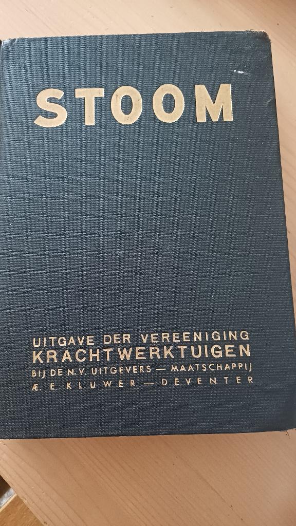 Boek Stoom Vereeniging krachtwerktuigen 4e druk 1941, Ophalen of Verzenden, Gelezen, Vereeniging Krachtwerktuigen uit Amersfoort