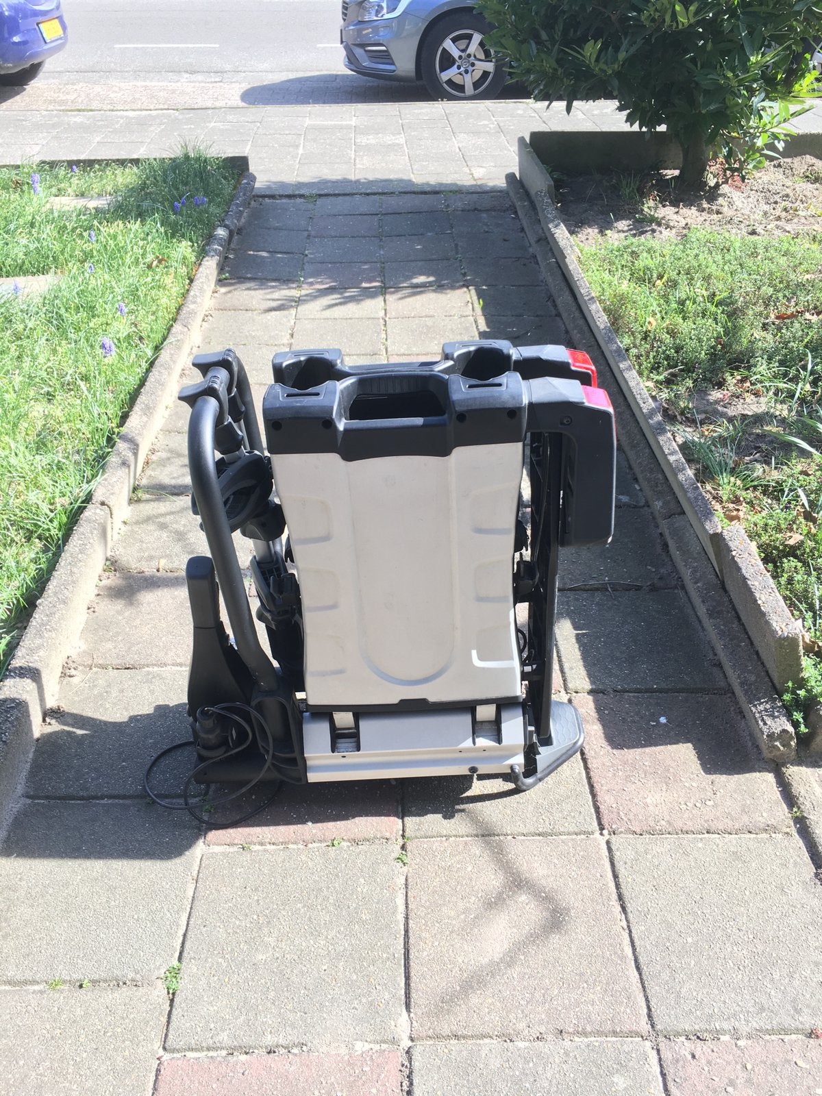 Thule easyfold XT933 fietsendrager, Auto diversen, Ophalen, Zo goed als nieuw, Trekhaakdrager