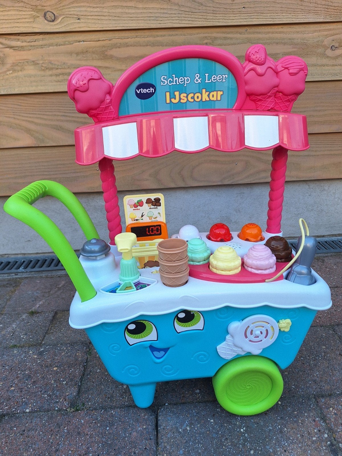 VTech Schep & Leer IJscokar, Ophalen, Gebruikt, Rekenen, Met geluid