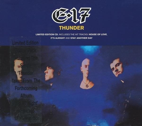 cd-maxi van East 17 - Thunder, Verzenden, Zo goed als nieuw, Pop