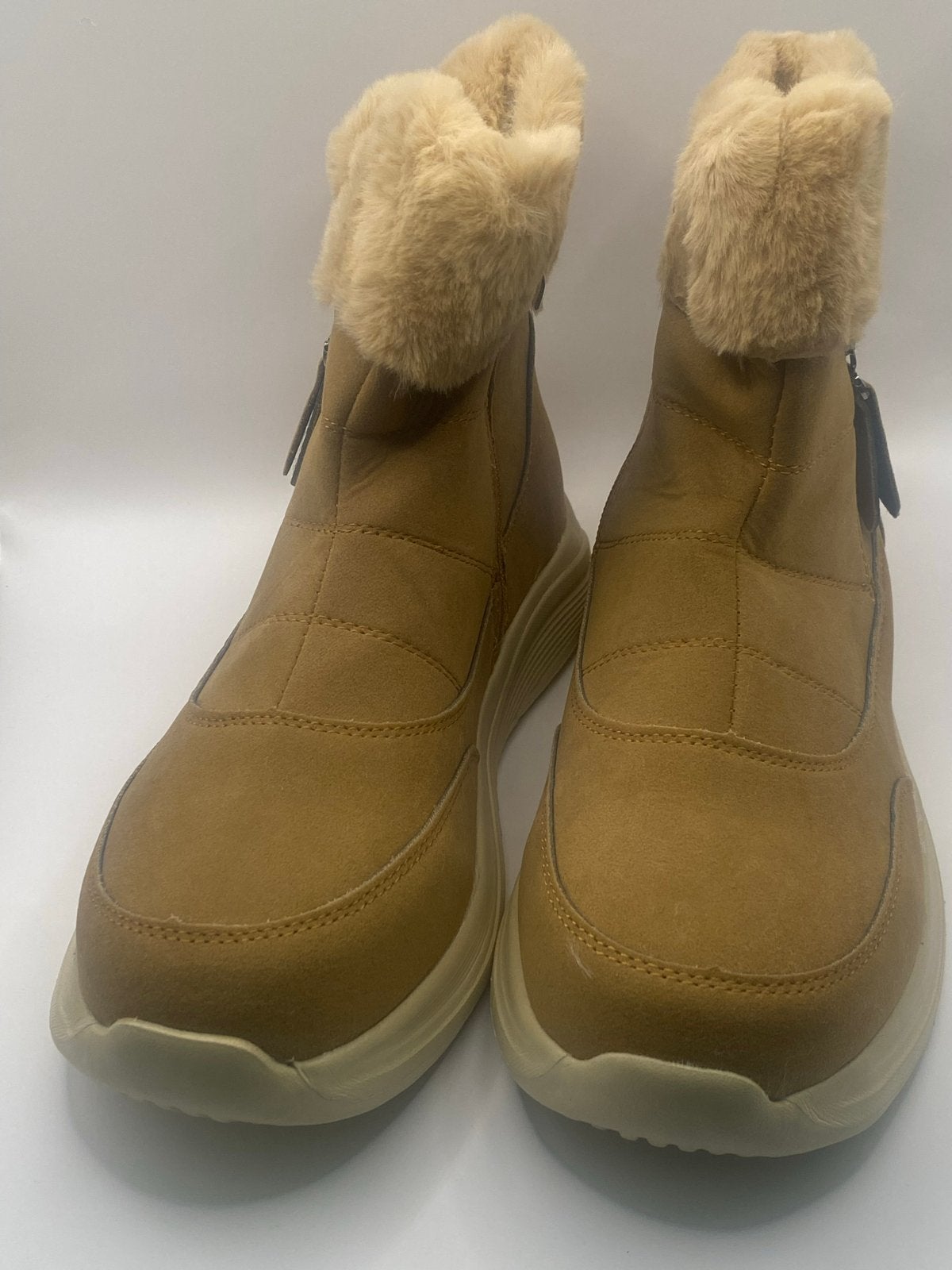 Comfortabele Camel Snowboots met Bontrand - Maat 40, Ophalen of Verzenden, Nieuw, Bruin, Snowboots