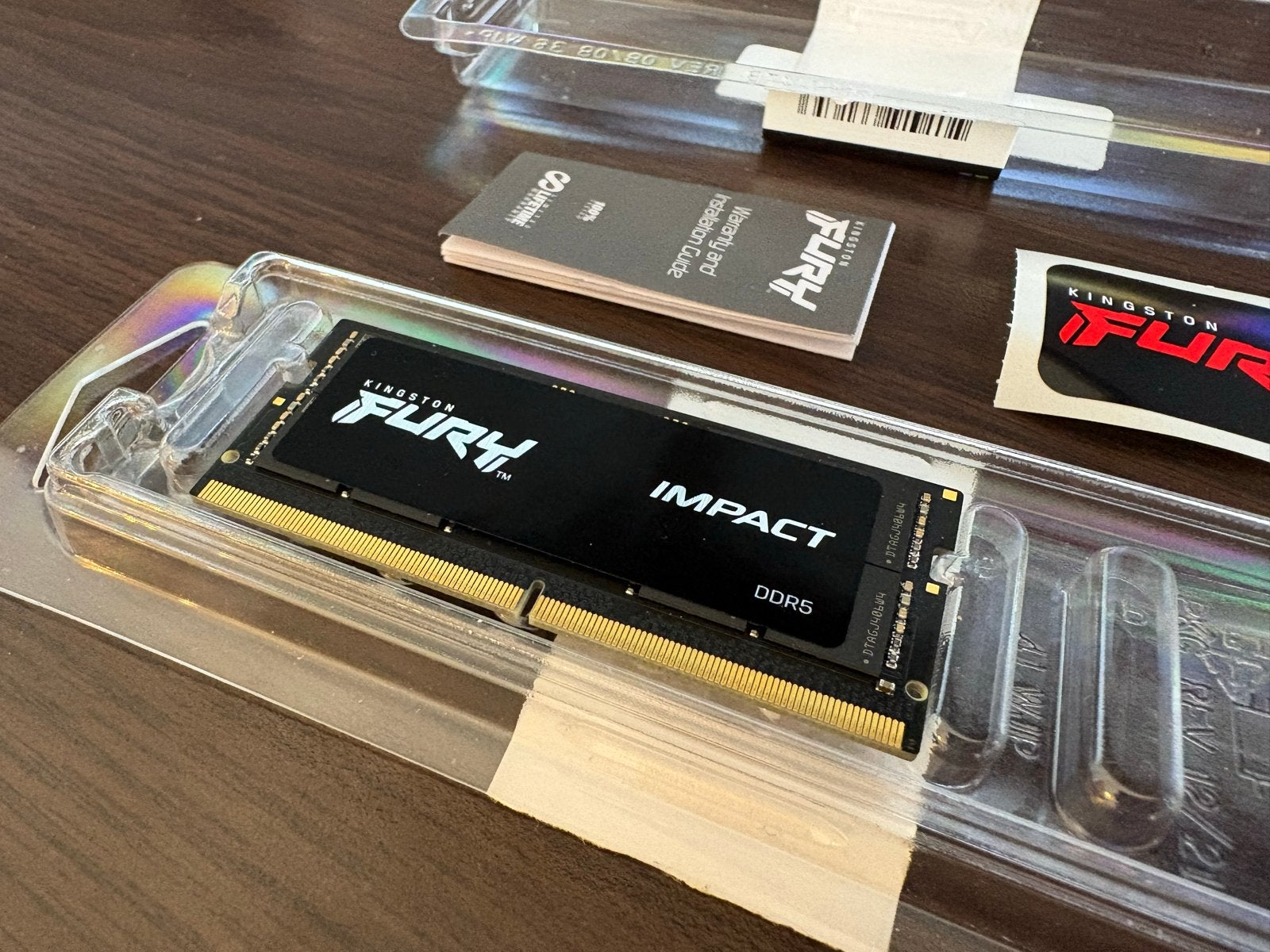 Kingston Fury Impact 32GB DDR5 5600MHz SODIMM RAM, 32 GB, Nieuw, Ophalen of Verzenden, DDR5