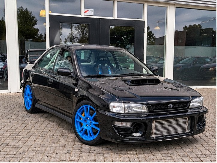 Subaru Impreza 2.0 GT AWD Turbo 555 Circuitauto/320 Pk/Sti/T, Auto's, Stof, Gebruikt, Zwart, 4 cilinders