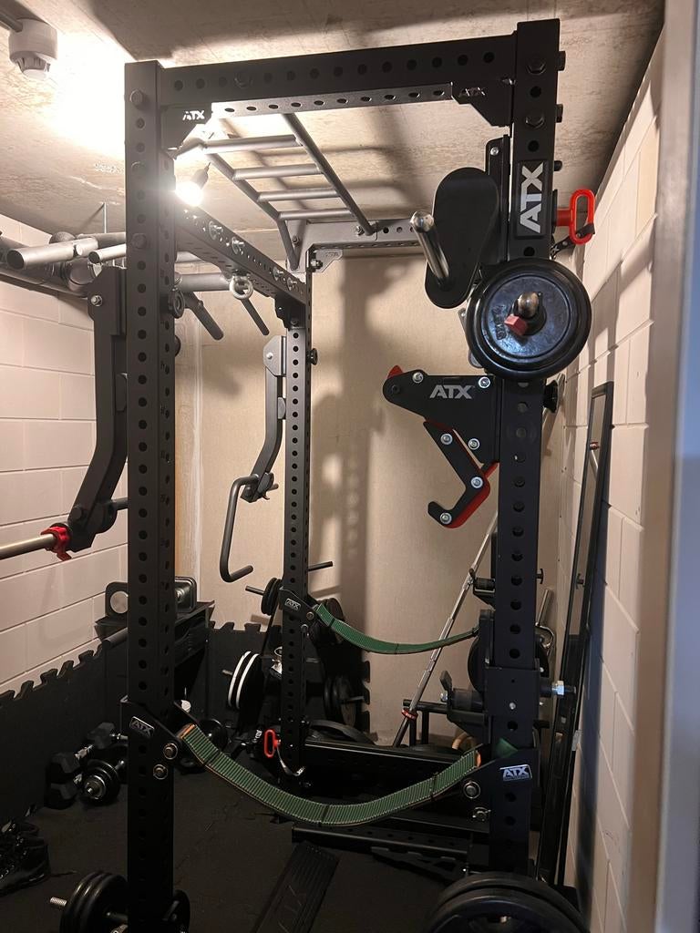 ATX Power Rack 800 - Robuust en Veelzijdig Krachtstation, Sport en Fitness, Fitnessmaterialen, Ophalen, Zo goed als nieuw, Armen