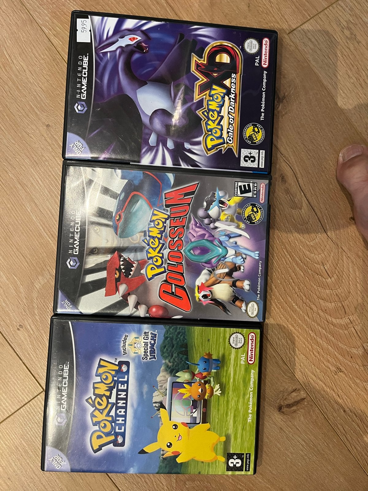 Pokémon GameCube Spellen: Colosseum, XD, Channel, Spelcomputers en Games, Games | Nintendo GameCube, Gebruikt, 1 speler, Ophalen of Verzenden