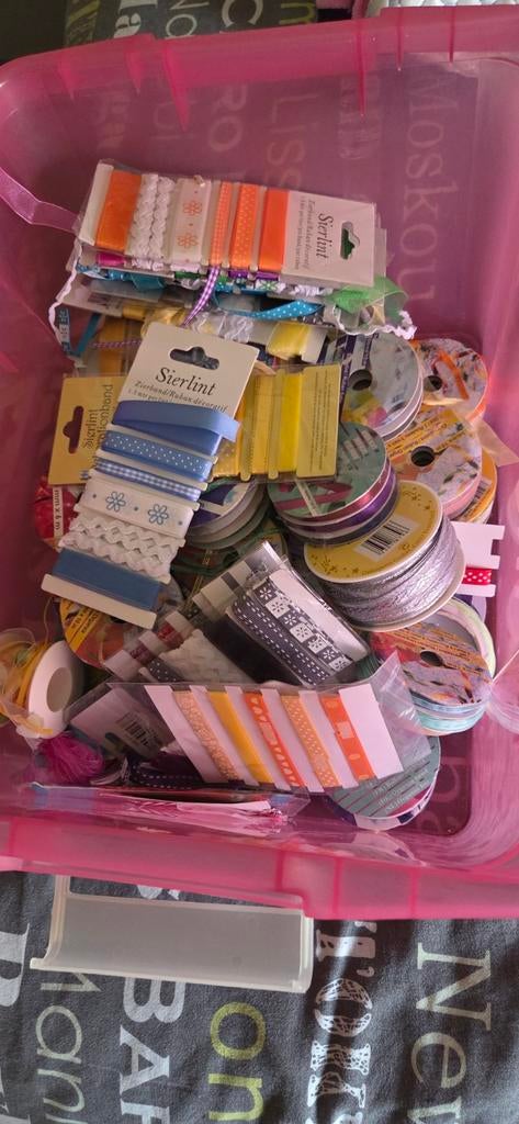Lint verschillende kleuren, Ophalen of Verzenden, Nieuw, Sleeves of Kaarthoesjes