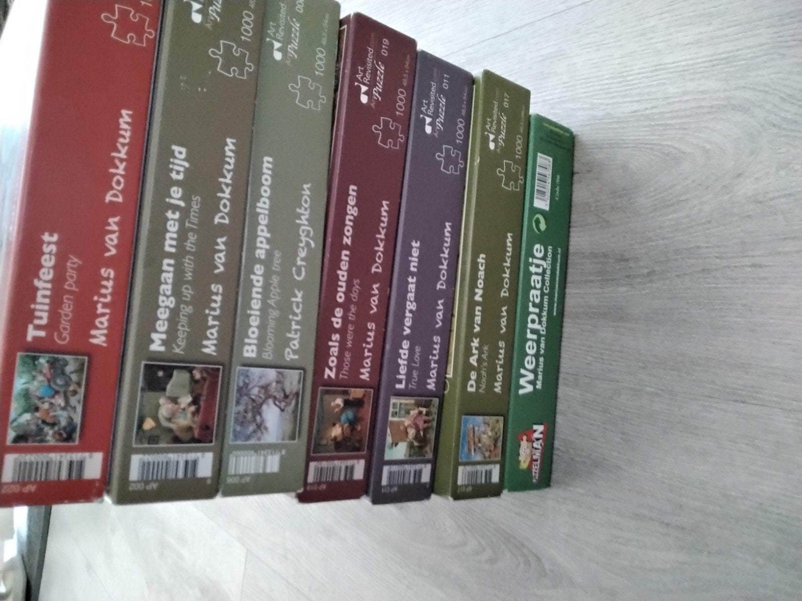 Heel veel marius van dokkum puzzels compleet, Ophalen of Verzenden, 500 t/m 1500 stukjes, Zo goed als nieuw