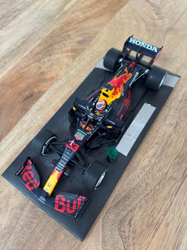 Max Verstappen Red Bull RB16B Dutch GP Winner 2021, Ophalen of Verzenden, Nieuw, Formule 1