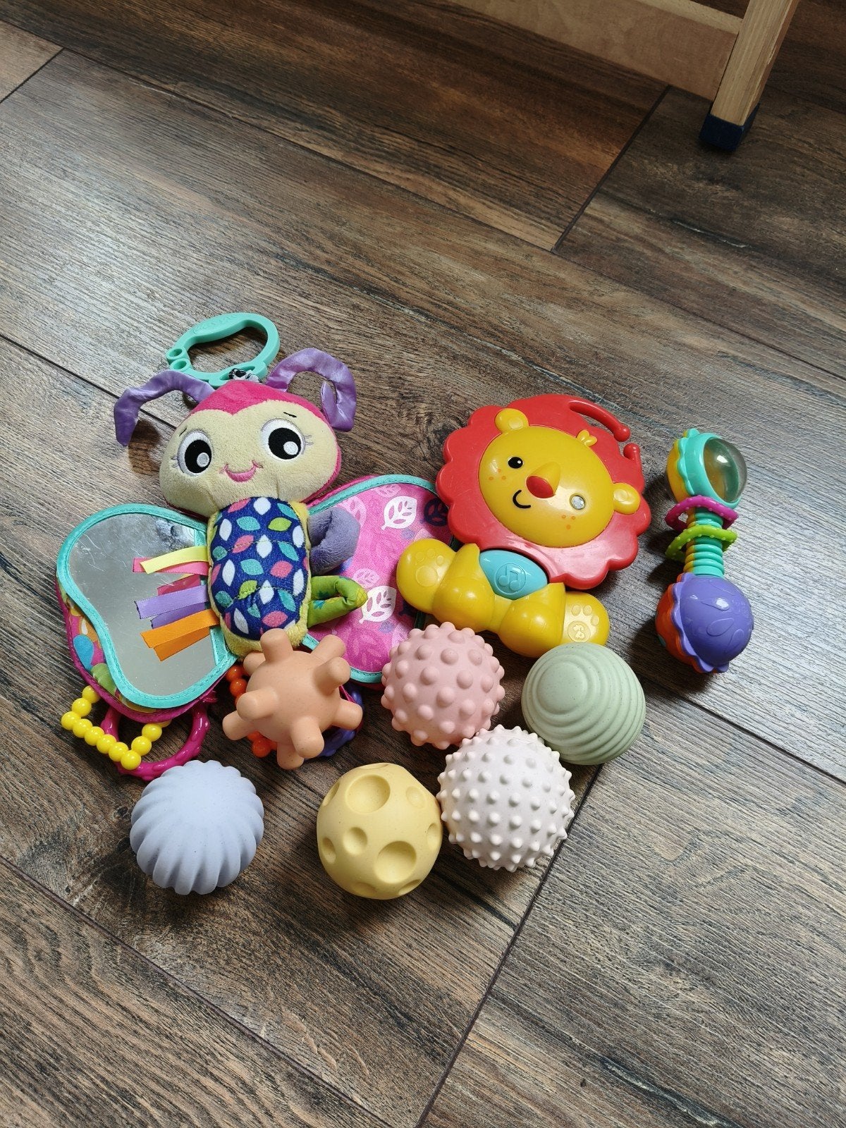 Baby speelgoed set: rammelaars, bijtringen, ballen, Ophalen