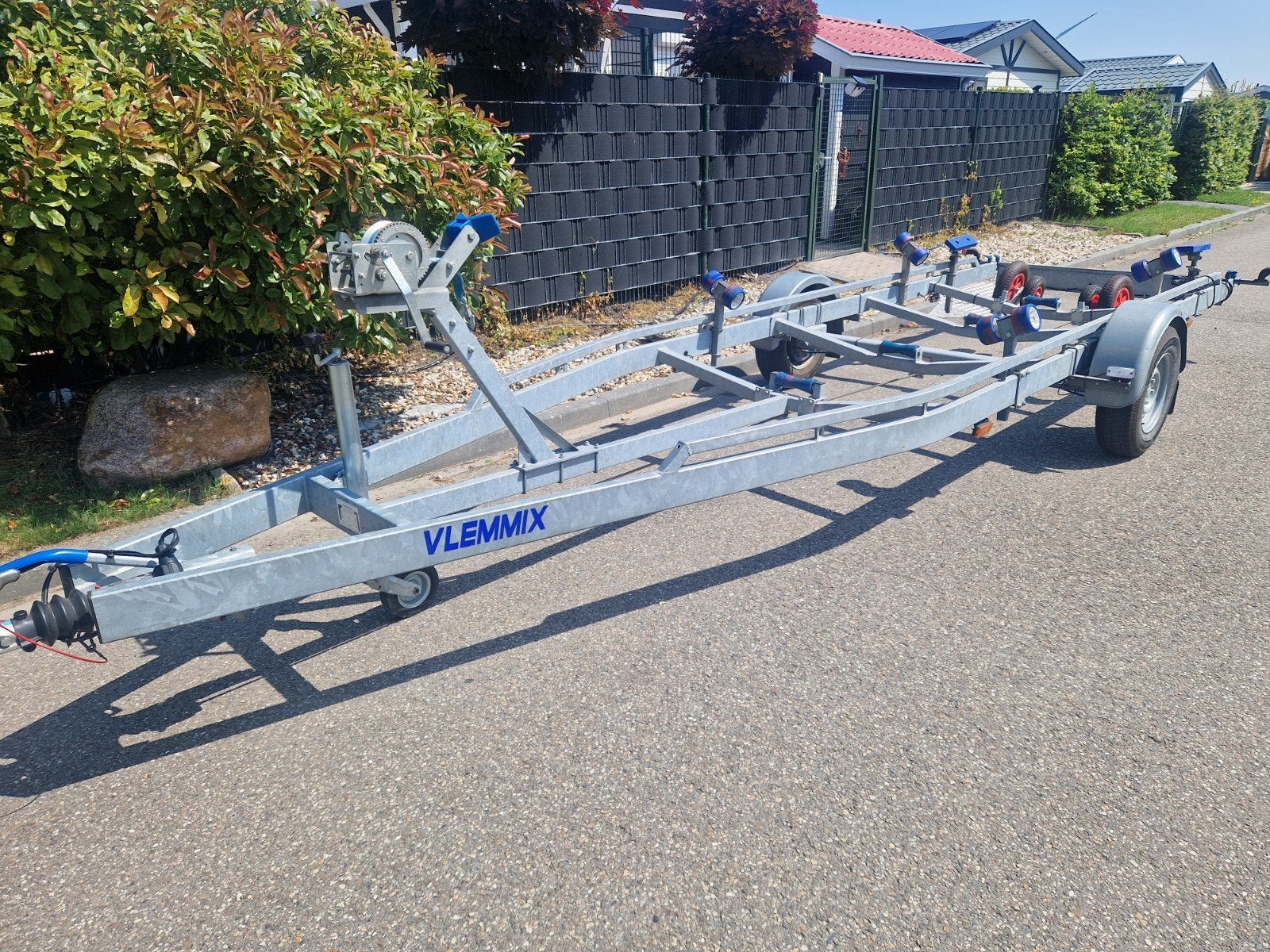 Vlemmix trailer 1800/700 in zéér goede en nette staat  !!!, 1500 tot 3000 kg, 6 tot 9 meter, Overige typen, Ophalen of Verzenden