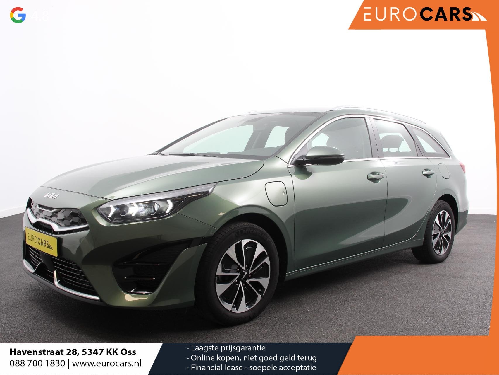 Kia Ceed Sportswagon 1.6 GDI PHEV DynamicLine Automaat Clima, Stof, Gebruikt, Plug-in hybride, 1508 kg