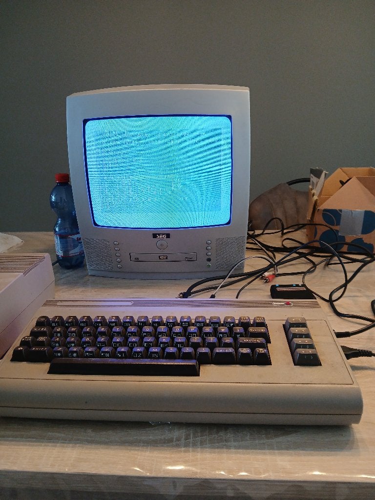Commodore C64  met diskdrive ., Computers en Software, Ophalen of Verzenden, Commodore C64