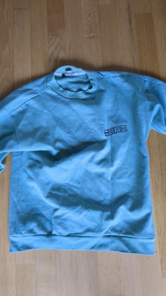 Boaz trui groen blauw maat M, Ophalen of Verzenden