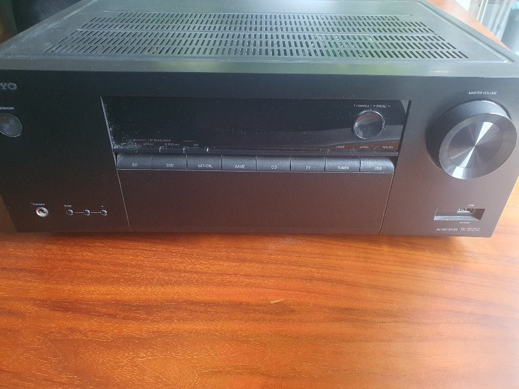 Onkyo Receiver TX-SR252, Nieuw, Ophalen of Verzenden, 120 watt of meer, Onkyo