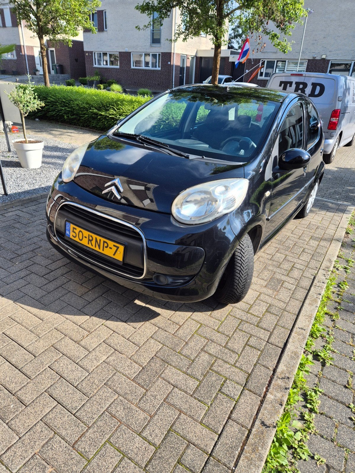 Citroën C1 1.0i 68PK 5D 2011 Zwart, Voorwielaandrijving, 4 stoelen, C1, Origineel Nederlands