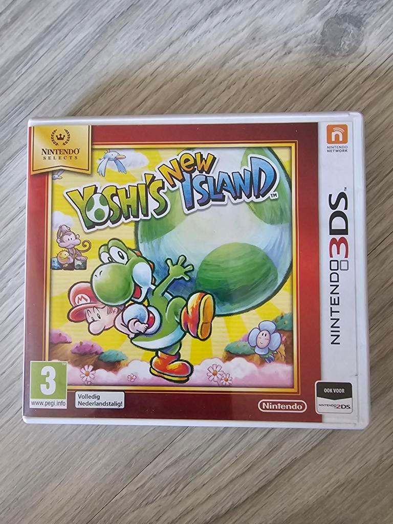 Yoshi's New Island - Nintendo 3DS (Goede Staat), Gebruikt, 1 speler, Ophalen of Verzenden, Vanaf 3 jaar