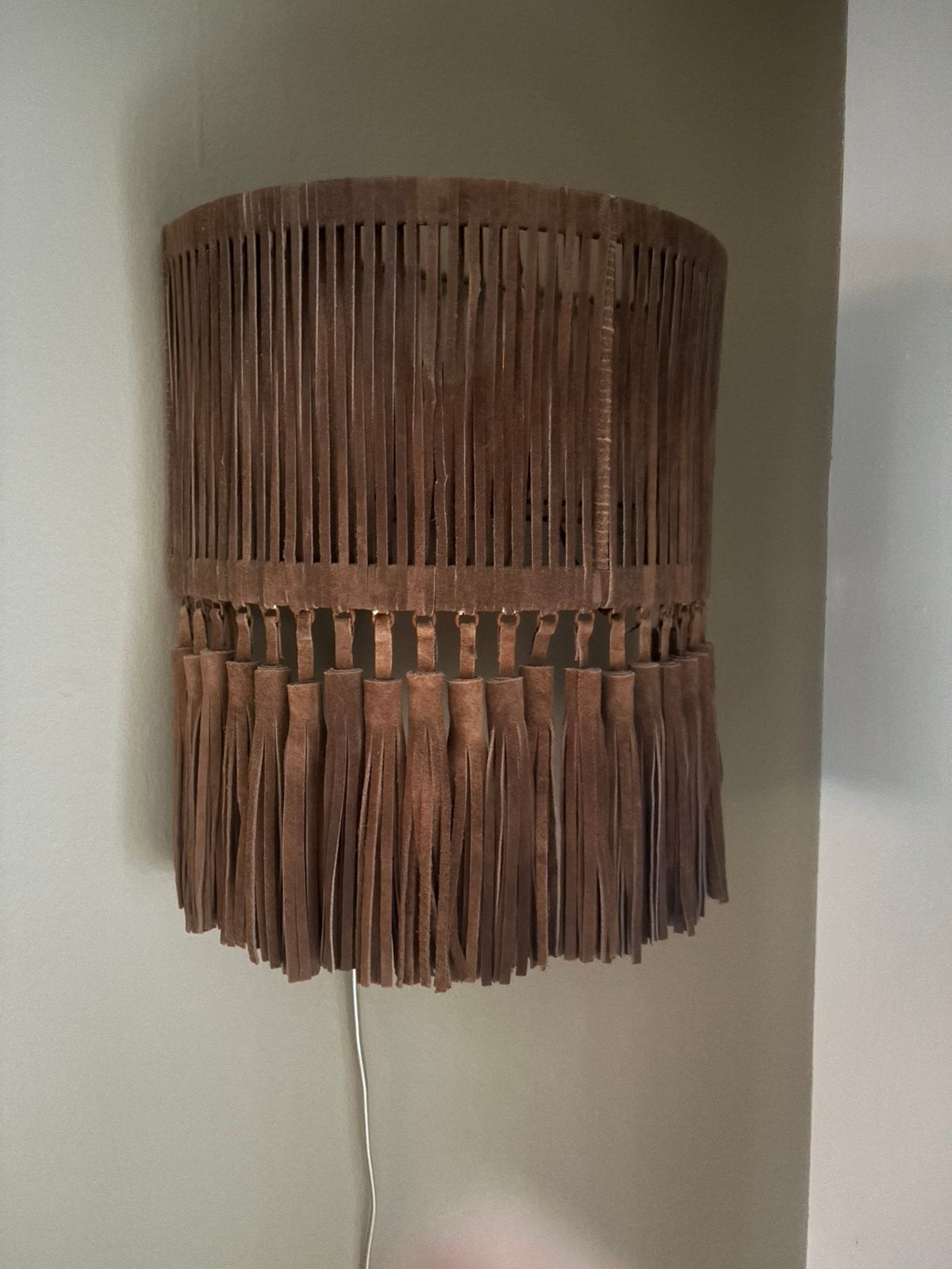 Aura Peeperkorn wandlamp fleury 2X, Huis en Inrichting, Ophalen, Zo goed als nieuw