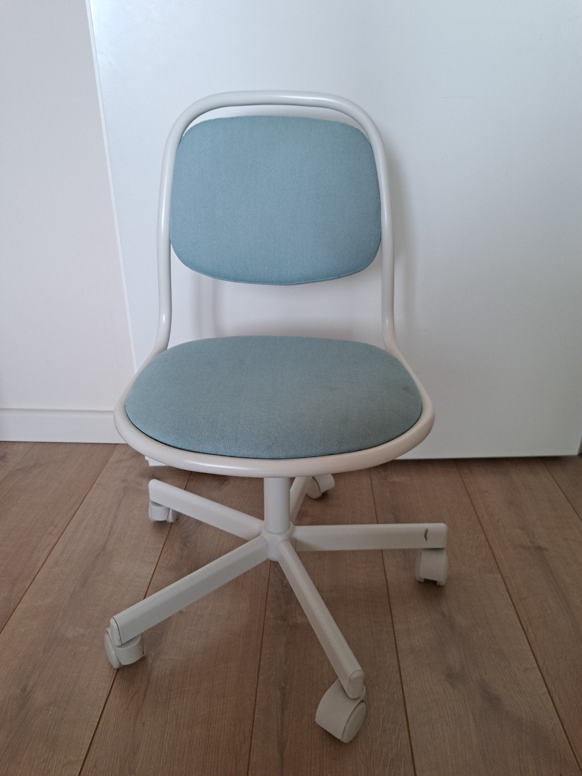 IKEA ÖRFJÄLL kinder Bureaustoel - Lichtblauw, Ophalen, Gebruikt, Blauw