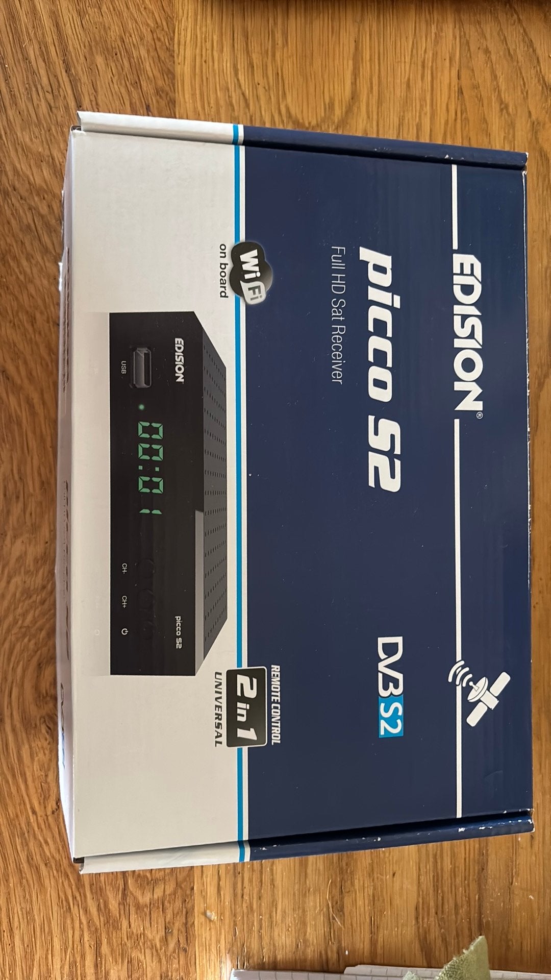 Edision Picco S2 Sat Receiver, Ophalen of Verzenden, Nieuw